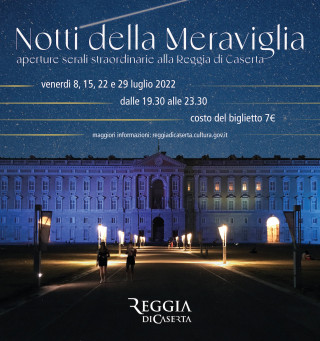 Le Notti della Meraviglia alla Reggia di Caserta