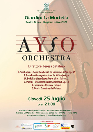 L’esibizione dell’AYSO Orchestra chiude la stagione sinfonica ai giardini